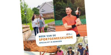 Week van de Sportgeneeskunde: Extra aandacht voor de veelzijdigheid van de sportarts